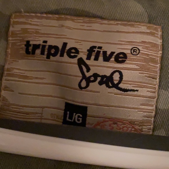 Triple five soul light green camo zip jacket - Picture 2 of 3